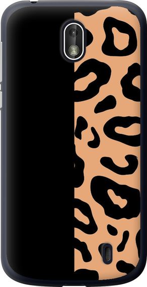 Чехол на Nokia 1 Пятна леопарда "4269u-1373-17620"