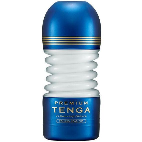 Мастурбатор Tenga Premium Rolling Head Cup з інтенсивною стимуляцією головки Sex Aura