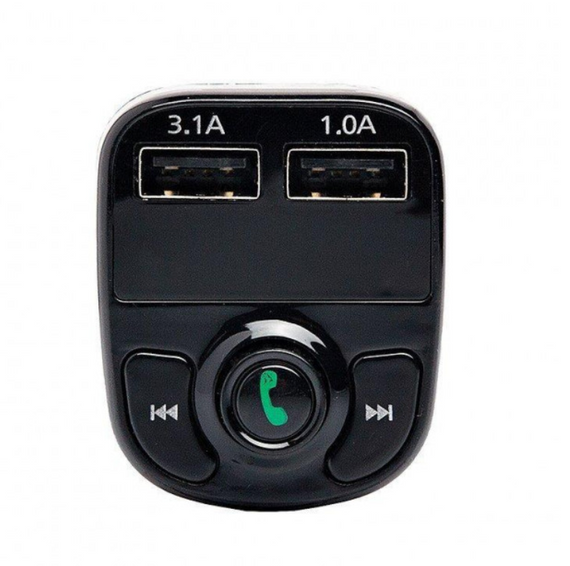 ФМ модулятор FM трансмиттер CAR X8 с Bluetooth MP3 (X8) | Зображення 6
