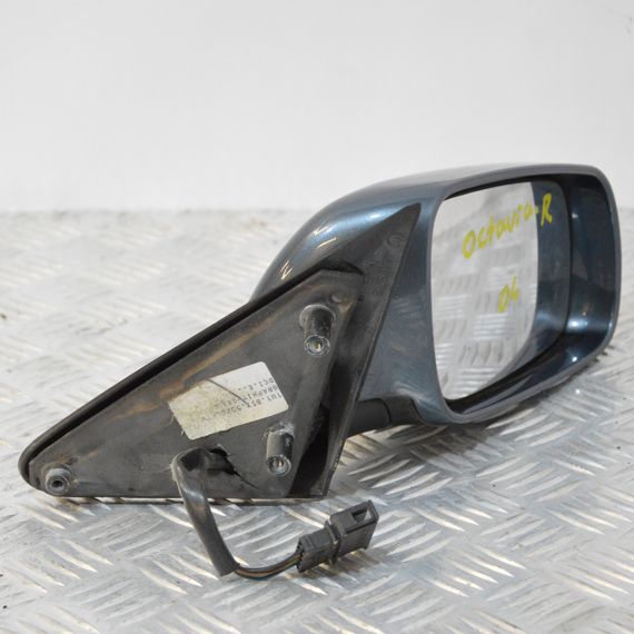 Дзеркало праве Skoda Octavia II 2004-2013 електричне 5 pin Дзеркало праве Шкода Октавія 2 5 пінів 1U1857502 | Зображення 3