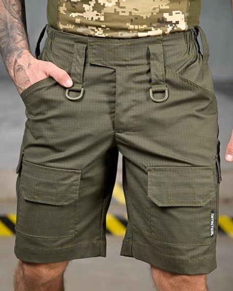 Тактичні шорти PLEZENTVIL G3 олива ПП7745 | Зображення 3