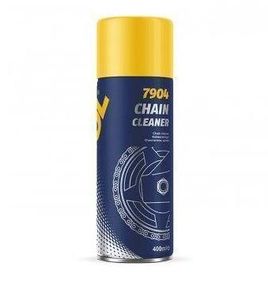 Засіб для очищення ланцюга та деталей мототехніки MANNOL 7904 Chain Cleaner 400ml
