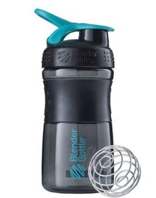 Спортивний шейкер (пляшка) BlenderBottle SportMixer Flip 20oz/590ml Black/Teal