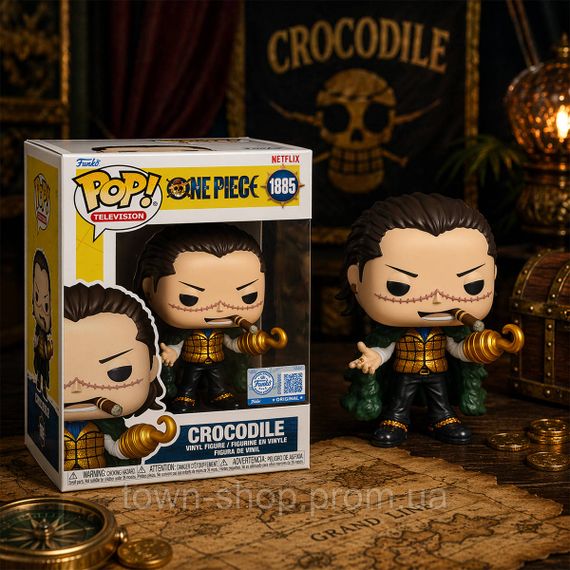 Игровая фигурка Funko POP! серии Большой куш S1 - Крокодайл | Зображення 2