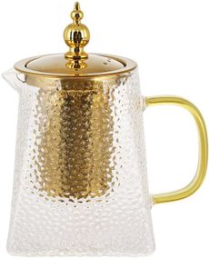 Чайник заварювальний "Edinburgh" 550мл зі знімним ситечком, прозорий матовий