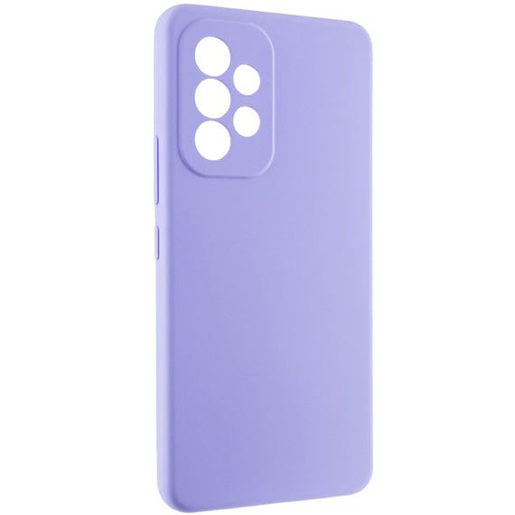 Чехол Silicone Cover Lakshmi Full Camera (AAA) для Samsung Galaxy A33 5G Сиреневый / Dasheen | Зображення 1