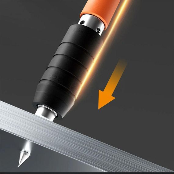 Пневматичний пістолет для забивання цвяхів, в кейсі / Ручний степлер для цвяхів / Нейлер | Зображення 1