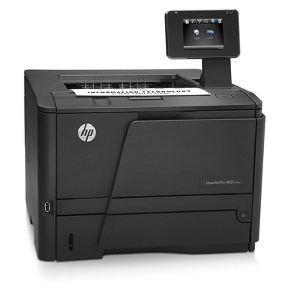 Принтер лазерний HP LaserJet Pro 400 M401DN / Лазерний монохромний друк / 1200x1200 dpi / A4 / 33 стор./хв / USB 2.0, Ethernet б/в