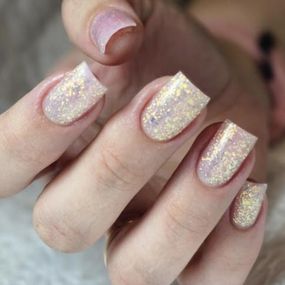 Гель для нарощення Mi YUKI №2 Builder Gel (рожевий з пластівцями юккі) 5мл