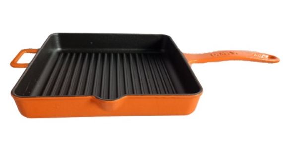 Сковорода-гриль OMS 3265-25-Orange 25х25 см 2.1 л.