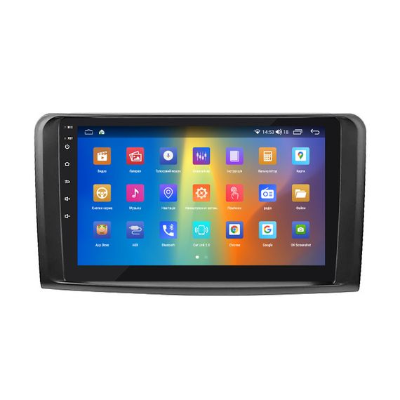 Штатная магнитола 9" Lesko для Mercedes-Benz GL-Класс I (X164) Рестайлинг 2009-2012 2/32Gb CP 4G GPS Prime | Зображення 1