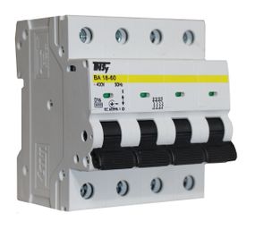 Автоматичний вимикач ВА18-60 4Р 16А 6кА х-ка D Ny95504818