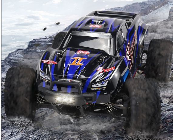 Машинка на пульті керування Remo Hobby S Max 1635 Monster Truck 1/16 4WD Brushless RTR Blue | Зображення 3