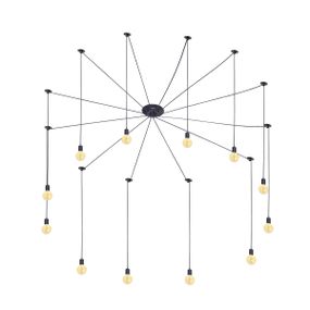 Люстра подвесная паук Е27 60W BK (BL-790S/12)
