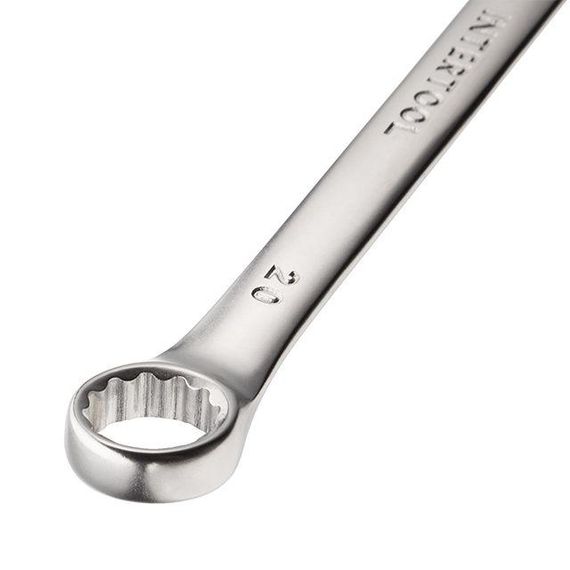 Ключ комбінований 20 мм, Cr-V INTERTOOL HT-1220 | Зображення 2