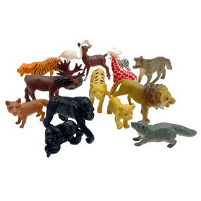 Детский набор животных "Animal Kingdom" 9618-32 12 шт, от 4 см