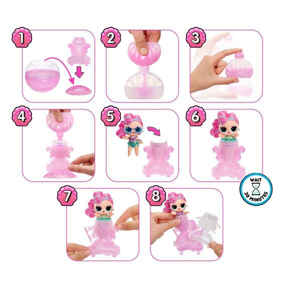 Ігровий набір з лялькою "Чарівні русалоньки" L.O.L. Surprise! 510604 серії "Mermaids! в асортименті | Зображення 5