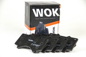 Колодки гальмівні toyota land cruiser 08-, WOKING (P1371302)