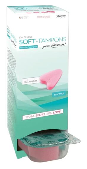 Тампони Soft-Tampons normal 10 шт Sex Aura | Зображення 3