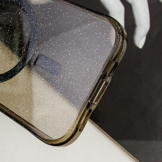 Чохол TPU Radiance with MagSafe для Apple iPhone 15 (6.1") Black | Зображення 4