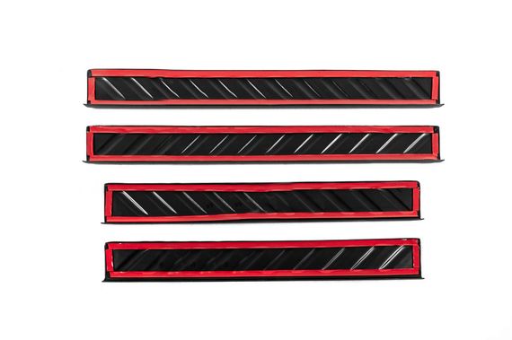 Накладки на дверные пороги EuroCap (4 шт, ABS) для SsangYong Musso ІІ 2018- гг | Зображення 2