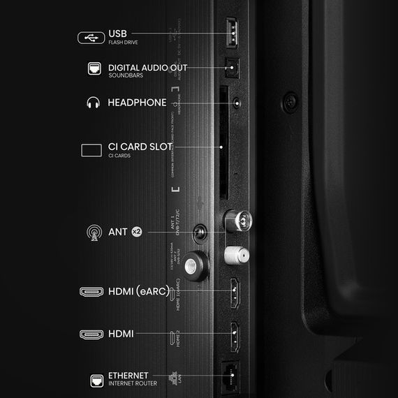 LED-телевізор Hisense 32A5Q | Зображення 4