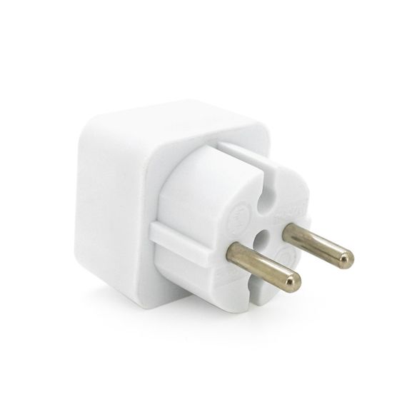 Розетка двійник без заземлення SQ-ZDB01/2, 2x2.5A(10A) 250V~Max, 1100W, White | Зображення 1