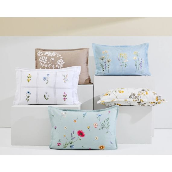 Постельное белье TAC Reborn Organik Satin 200×220 см Lillian | Зображення 3