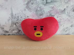 Плюшевая мягкая корейская игрушка ТАТА tata BT21 группы BTS талисман Ким Тхэ Хена K-POP 20 см 00241
