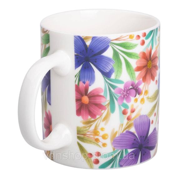 Порцелянова чашка з малюнком 400 (мл) для чаю та кави RX-N240472V | Зображення 1