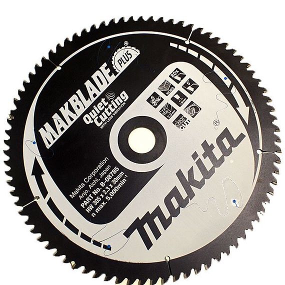 Диск пильный по дереву 305х30 мм 80T Makita Makblade Plus B-08785
