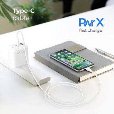 Дата кабель USB 2.0 AM to Type-C 1.2m PwrX 30W ACCLAB (1283126559532) | Зображення 4