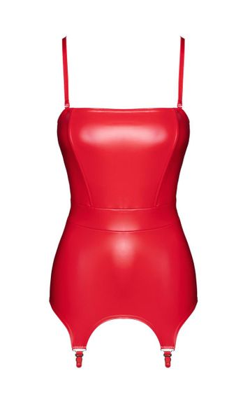 Корсет із підв'язками для панчіх Noir Handmade F368 Bombshell Fierce Corset-belt Red XS Sex Aura | Зображення 8