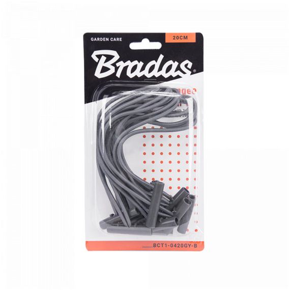 Петля еластична Bradas BUNGEE CORD T BAR 20 см 10 шт BCT1-0420GY-B | Зображення 1