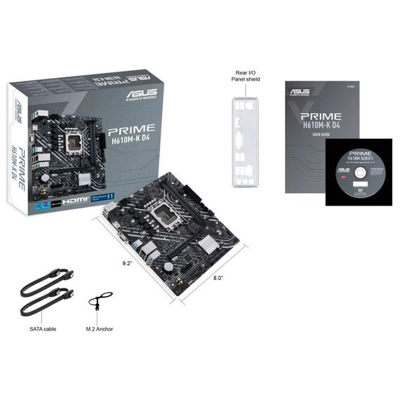 Материнська плата ASUS PRIME H610M-K D4 | Зображення 7
