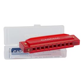 Губна гармоніка Cascha Fun Blues Harmonica Red HH 2273 (До мажор) (губна гармошка)