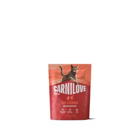 Корм сухий Carnilove Active Beef & Venison Sterilised для стерилізованих котів яловичина та оленина 400 г