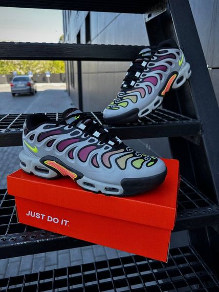 Кросівки Nike Air TN Plus Drift (gray & neon) | Зображення 1