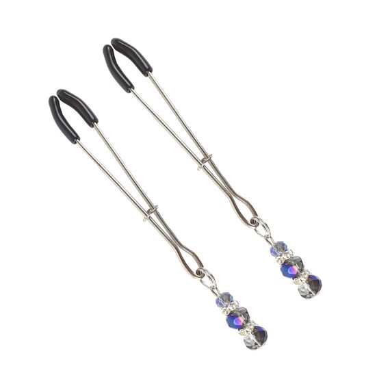 Затискач для сосків Art of Sex - Nipple Clamps Lovely, Голубий