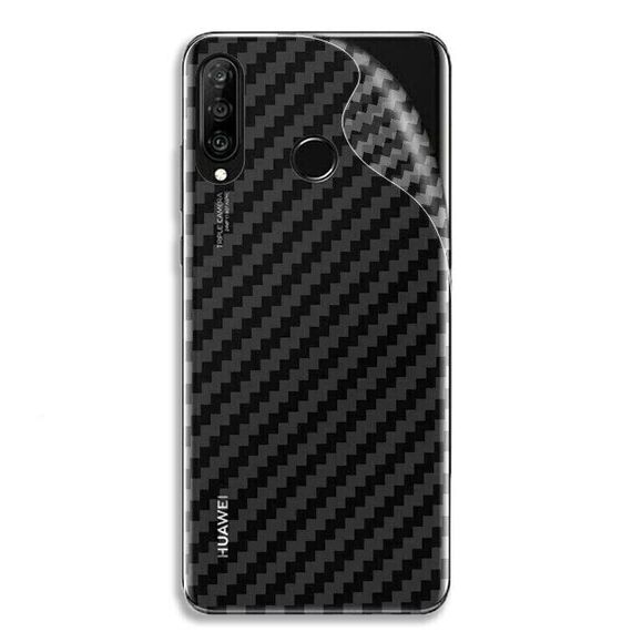 Карбоновая пленка на корпус для Huawei P40 lite E
