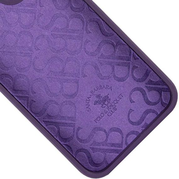 Шкіряний чохол Polo Santa Barbara для Apple iPhone 14 Pro Max (6.7") Purple | Зображення 3
