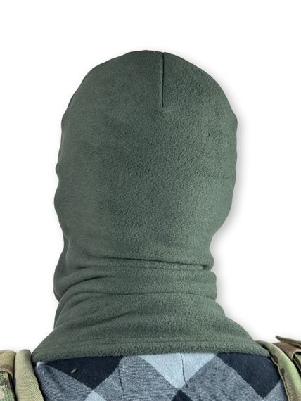 Шапка-маска, балаклава ТТХ флісова, Олива | Зображення 1