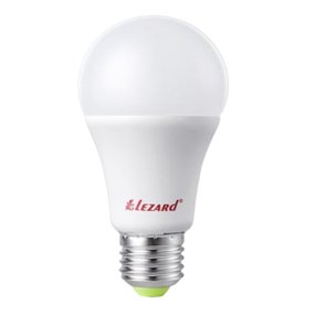 Лампа A60 15W E27 6400К 220V LED GLOB Лезард