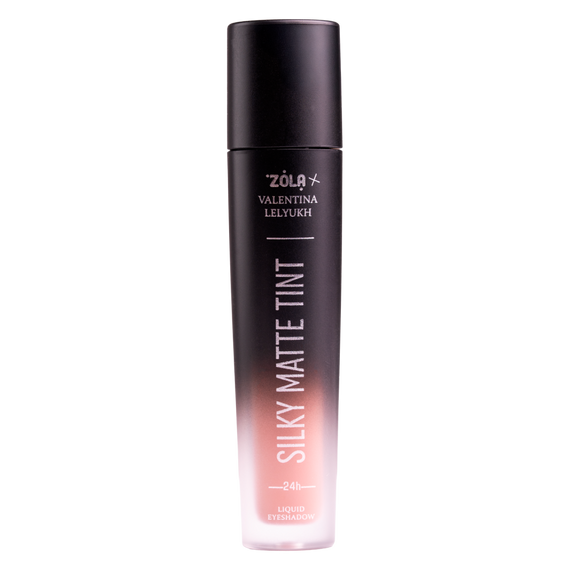 Рідкі тіні для повік ZOLA x Valentina Lelyukh Silky Matte Tint - 07 Smoky Orchid (3.2 g) | Зображення 1