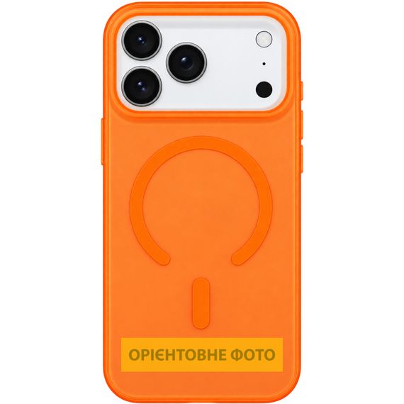 Чохол PC Matte Color with Magnetic Fit для Apple iPhone 15 Pro Max (6.7") Orange
