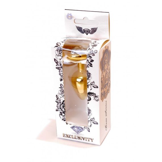 Анальна пробка S з фіолетовим каменем Boss of toys Jewellery | Зображення 4