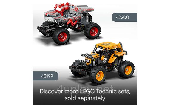 Конструктор LEGO Technic Monster Jam DIGatron с инерционным двигателем Монстр-трак-трансформер | Зображення 8