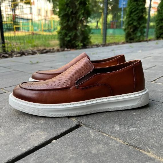 Турецкие мужские мокасины 44 размер 29 см | Зображення 4