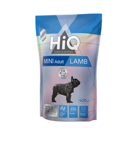 Корм HiQ Mini Adult Lamb сухий з ягнятиною для дорослих собак малих порід 400 гр