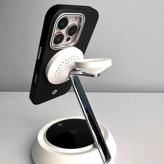 Чехол PC+Leather SGP with MagSafe для Apple iPhone 14 Pro Max (6.7") | Зображення 2